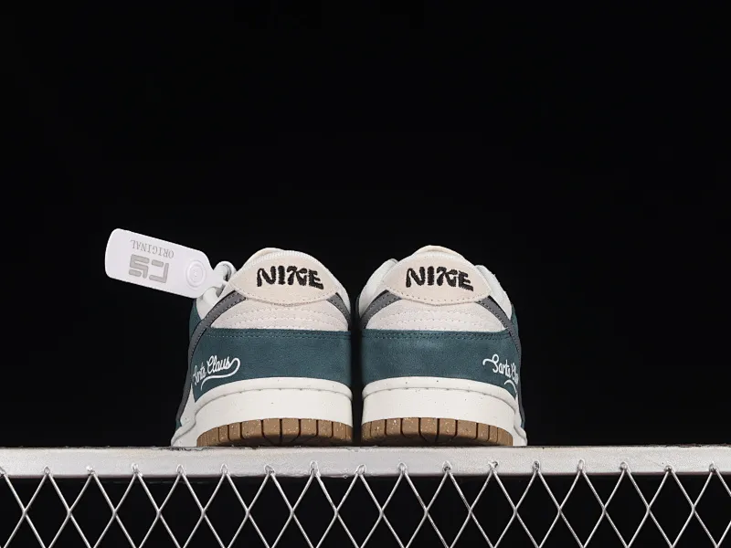 All categories Nk SB Dunk series Nk SB Dunk Low low-top sneakers Nk SB Dunk Low "85" gray green double hook SB low-top sports and leisure sneakers DO9457-110